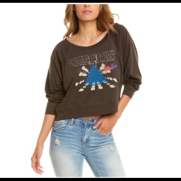 Chaser Tops - Chaser Pink Floyd Boxy Sweatshirt